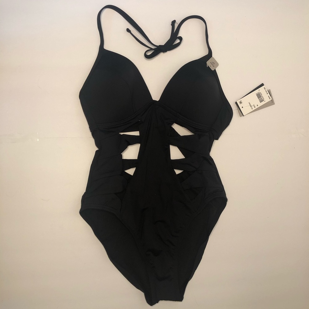 Kenneth Cole Medium Black Swimsuit
